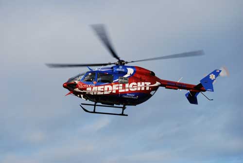 Memorial Medflight, serving hospitals in northern Indiana and Southwestern Michigan